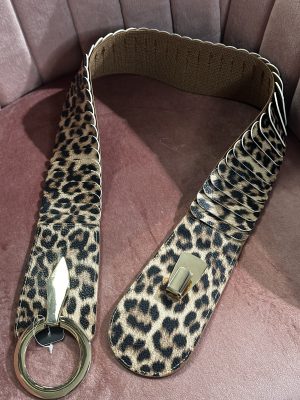 Ceinture leopard